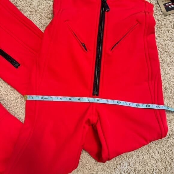Goldbergh Phoebe Ski Pants Salopettes Bibs NWT Flame Red US 2 - Picture 4 of 6